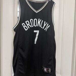 Fanatics Black and White NBA Jersey